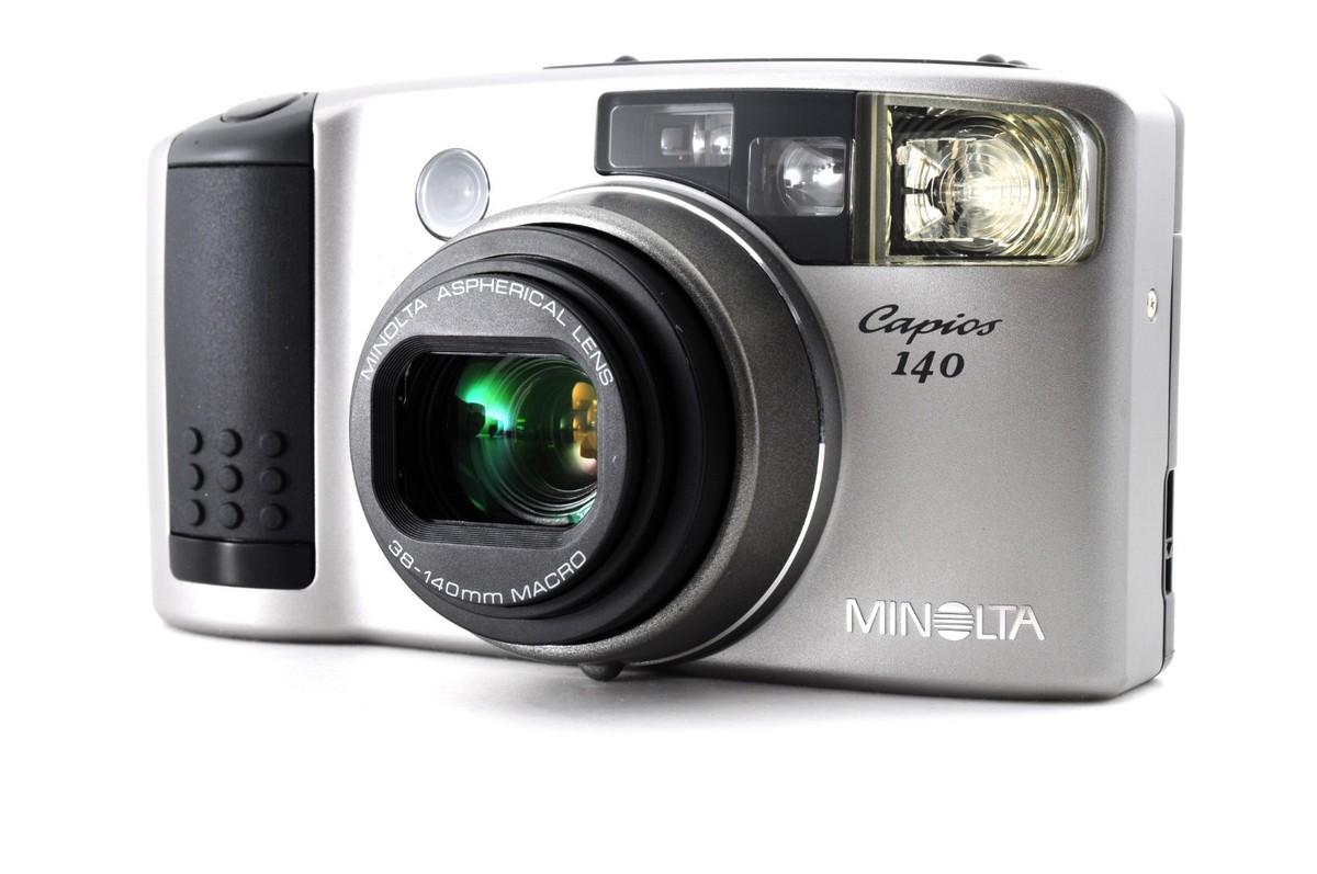 MINOLTA カメラ　Capios140 MInolta Capios 140 Macro Point & Shoot 35mm Film Camera Mint From