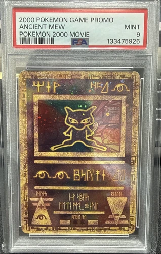 2000 POKEMON GAME MOVIE POKEMON 2000 MOVIE ANCIENT MEW PSA 9