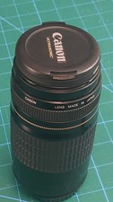 Canon EF 75-300mm F/4-5.6 Ultrasonic Zoom Lens with Caps & Sky 1A Filter VGC
