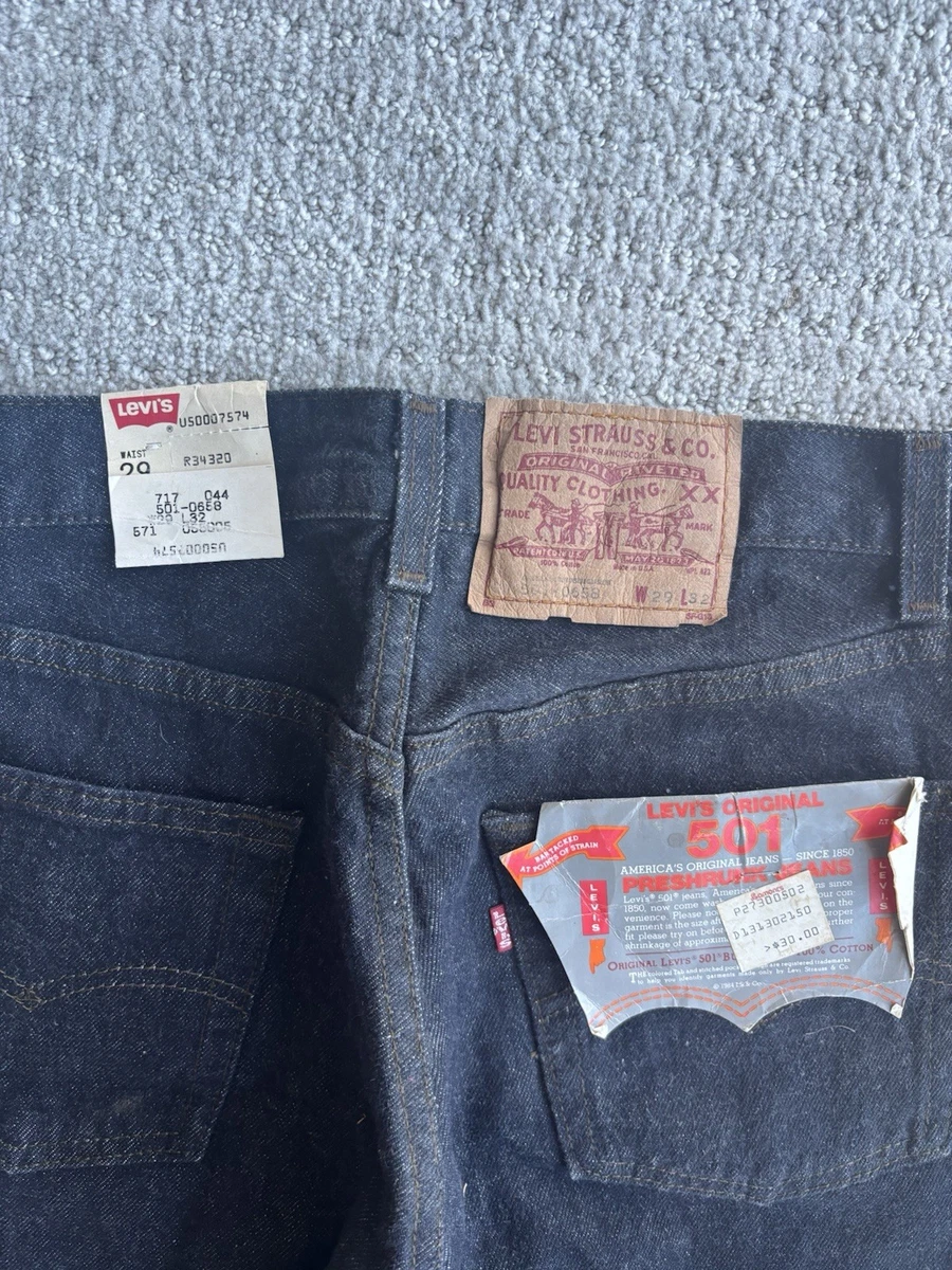 Levis 501 Deadstock In Men's Vintage Jeans for sale | eBay