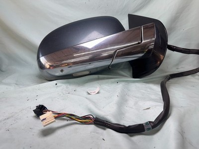 09-14 Escalade Chrome Passenger Right RH Power Side View Door Mirror Turn Signal