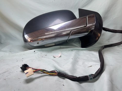 09-14 Escalade Chrome Passenger Right RH Power Side View Door Mirror Turn Signal