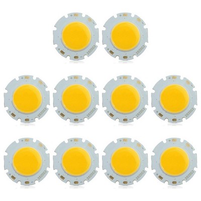 10X 3W COB High  Super Bright Light Lamp Bead LED Chip Warm White Light H2R6