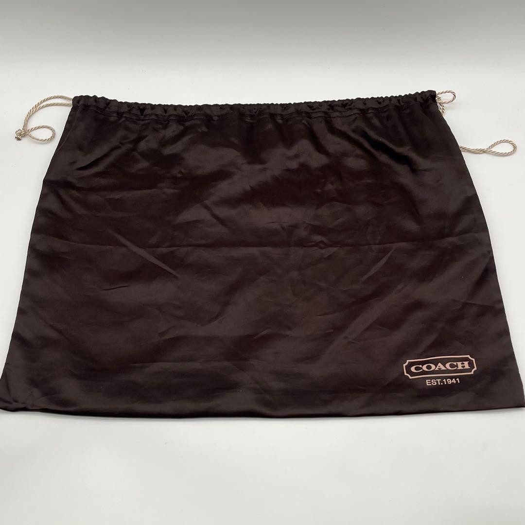 Coach Patchwork 2Way Shoulder Handbag Leather Sue… - image 20