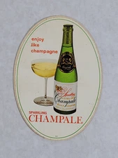 Vintage Sparkling Champale Sticker