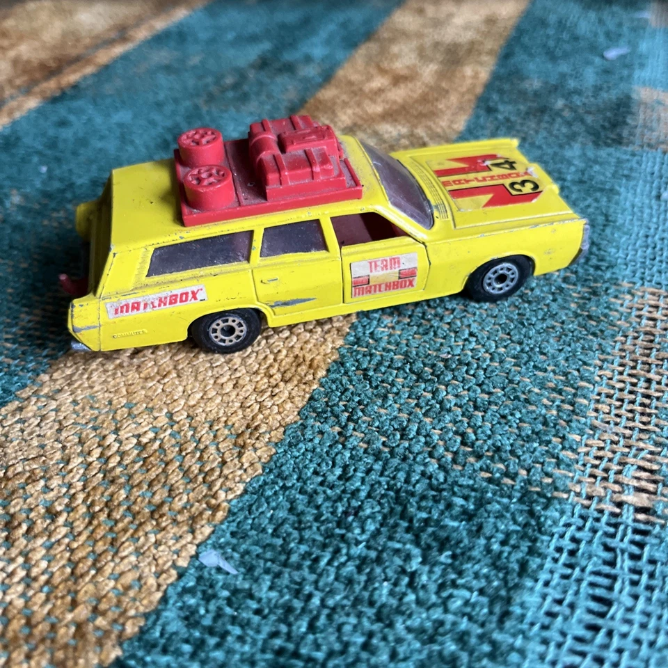 VINTAGE 70' Matchbox SpeedKing K46 Mercury Commuter Station Wagon — 第 2/4 张图片