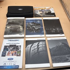 2015 Ford Super Duty Owners Manual Quick Reference Guide With Case Included