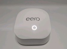EERO 6 Plus Dual Band Mesh Wi-Fi Router Up To 1 Gbps 1,500 Sq Ft - White Used