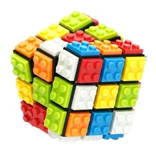 Rubik's Cube Fanxin Lego 3x3 Puzzle Toy NEW in box 💰CHEAPEST ONLINE💰