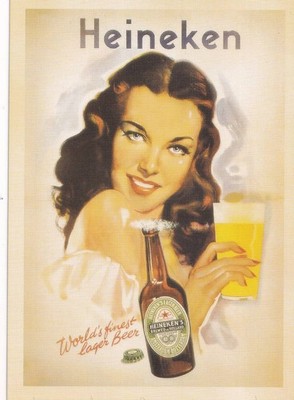 AK - (USA) - Heineken - Worlds finest Lager Beer - Bier - Top Zustand