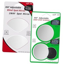 2 Pack 360  Adjustable Blind Spot Mirrors for Cars   Universal Stick-On Rear