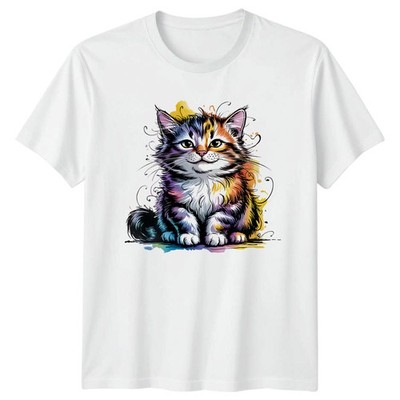 My Spirit Animal Is A Sarcastic T-Shirt Katzenliebhaber Tiere Geschenk für Sie und Ihn