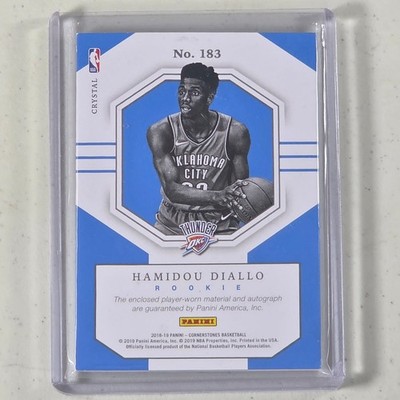 Hamidou Diallo RC Autograph 70/75 – 2018‑19 Panini Cornerstones 