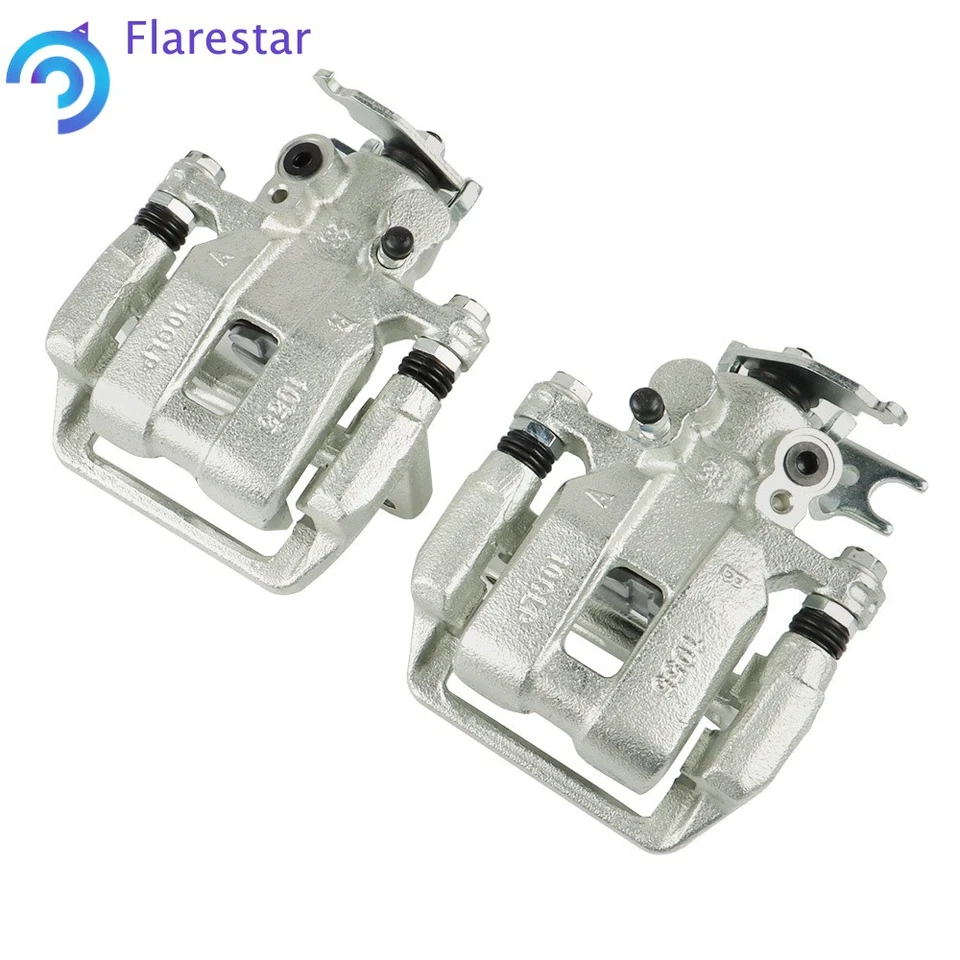 Par de 2 pinzas de freno traseras con soporte para Acura TSX 2008-2012 Honda Accord 2,4 L Foto 4 de 4