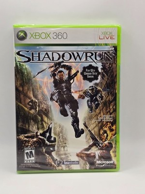 Shadowrun (Microsoft Xbox 360, 2007) Brand New Sealed