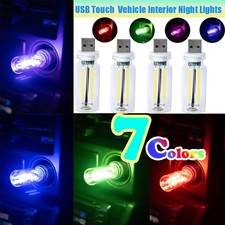 Portable USB Plug-in LED Mini Night Car Atmosphere Light Mobile Lights Lam AN