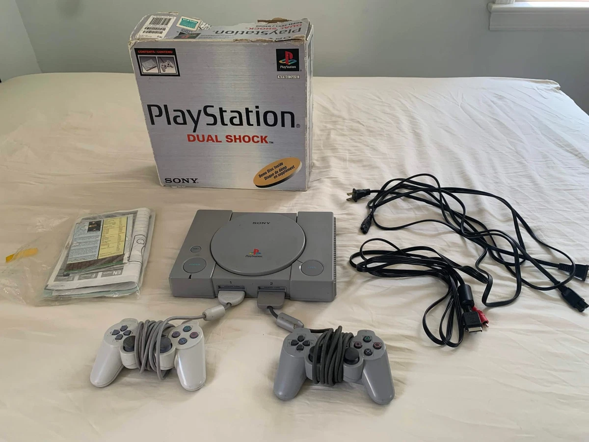 Sony PlayStation 1 Gray Consoles for sale - eBay