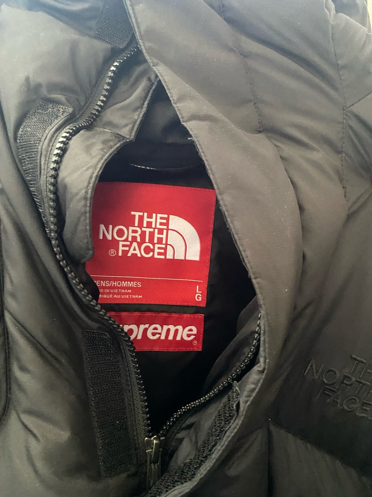 Supreme The North Face 800 Puffer Jacket Size Large Authentic Rare Used image 2