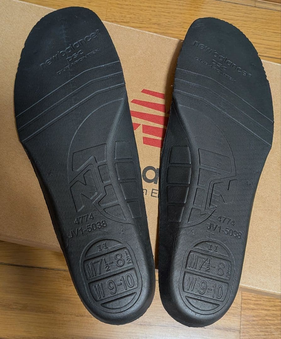 New Balance M990BK1 990 V1 Made in USA Black Suede Mesh 26.5cm Pre-Owned image 10