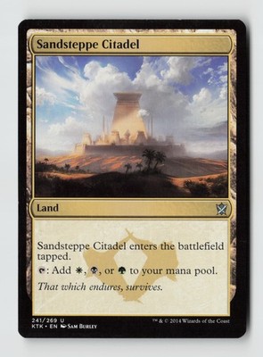Sandsteppe Citadel (KTK)*Non-Foil* The List Reprints 241 NM