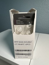 LOT OF 10 Packs Oticon miniFit 8mm BASE DOUBLE Domes For Hearing Aids 100 TOTAL!