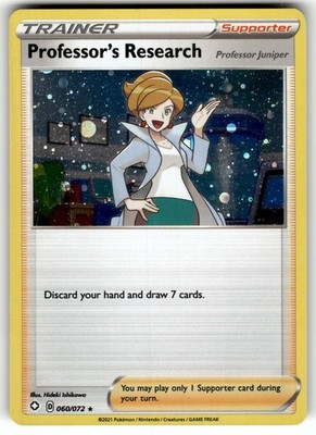 Professor's Research (Cosmos Holo) 60/072 Holo Deck Exclusives Pokemon Holo NM