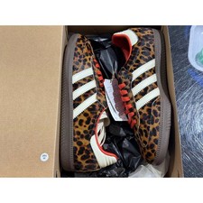 W Adidas Samba OG - Preloved Red Leopard Size 8.5W/7M