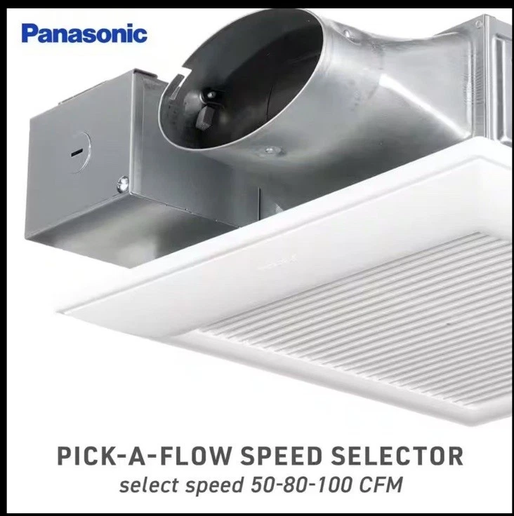 Panasonic WhisperValue DC Ventilation Fan FV-0510VSC1 50/80/100 FV-0510VS1 - Image 4 of 4