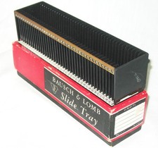 BAUSCH  LOMB 40 SLIDE MAGAZINE TRAY - FOR 2 x 2 35mm SLIDE PROJECTOR  63-25-42