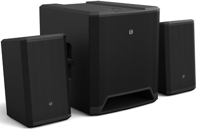 LD Systems DAVE 18 G4X Compact 2.1 powered system 4000W Wireless Bluetooth Black