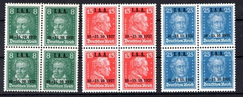Dr-Weimar 407/9 Block of Four MNH Unstamped (K6650