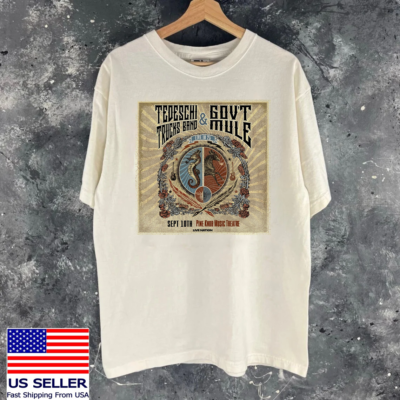 Tedeschi Trucks Band Gov't Mule Tour 2025 T Shirt Full Size S-5XL