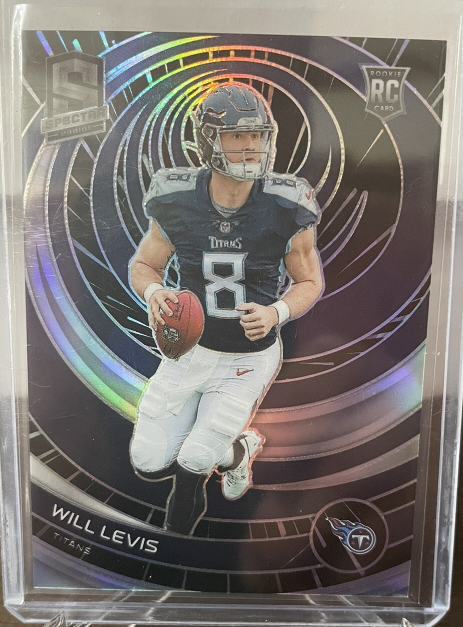 2023 Panini Spectra Hyper #138 Will Levis Titans RC Rookie #/75