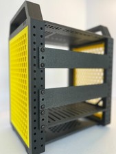 6U 10 Mini Server Rack Kit | w/ Shelf, 2 pane...