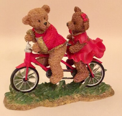 Ridgewood Florida St University Seminoles Bears Bicycle Cake Topper Figurine FSU
