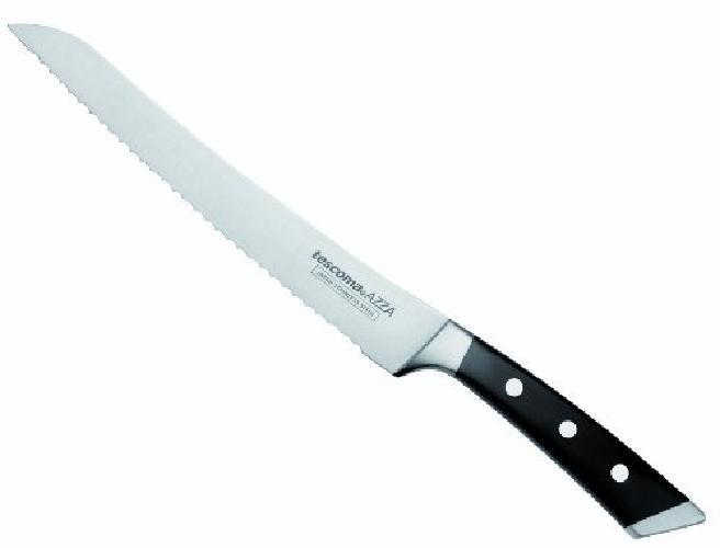 Tescoma Coltello da Pane, Acciaio Inossidabile, Argento/Nero, 39.5 x 6.7 x 1.7 c