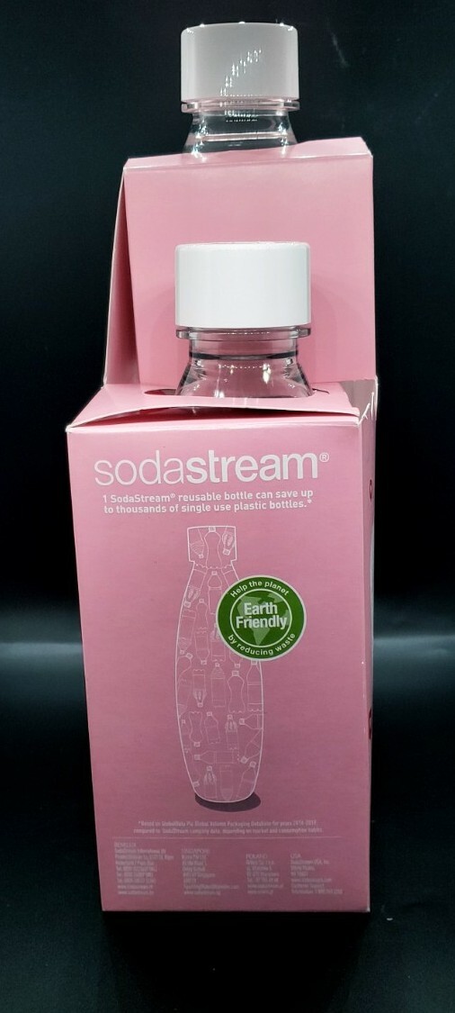 SodaStream Mom & Me Special Edition Carbonating Bottle - Twin Pack NEW