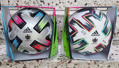 Neu 2 Adidas Matchball UNIFORIA Euro 2020 Pallone Football Ballon Soccer Futbol