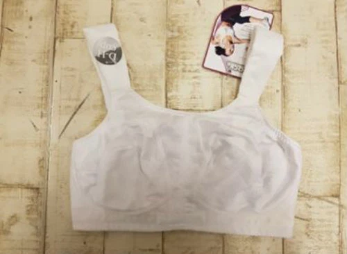 Sujetador deportivo amortiguador B109 EN COLOR BLANCO  Foto 2 de 3