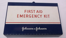 Vintage Johnson & Johnson First Aid Kit