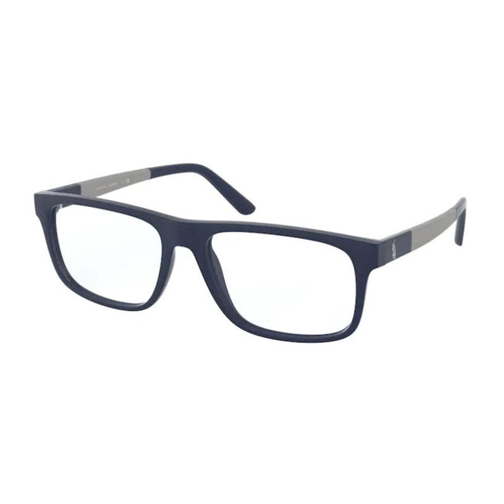 Reading Glasses Polo Ralph Lauren 2218 5528 Matt Navy Blue 54 17 145 + Hoya Lens-image
