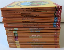 Nick Jr Book Club & Learn To Read Lot of 24 HC  Dora Diego Backyardigans Blues