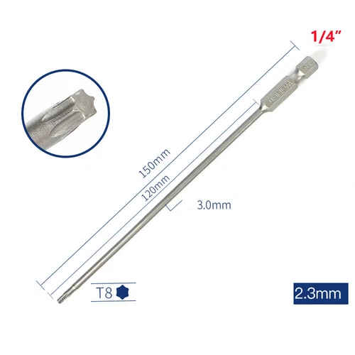 HKDZ Torx Screwdriver Bits T3,T4,T5,T6,T7,T8,T9,T10,T15,T20,T25,T27,T30,T40-T50 - Picture 32 of 65