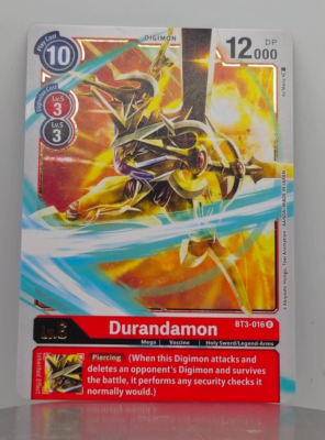 Durandamon - Release Special Booster - BT3-016 - Digimon | eBay