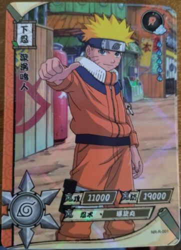 Carta Naruto Kayou Naruto Uzumaki NR-R-001 (HOLO) CINESE - Foto 1 di 3