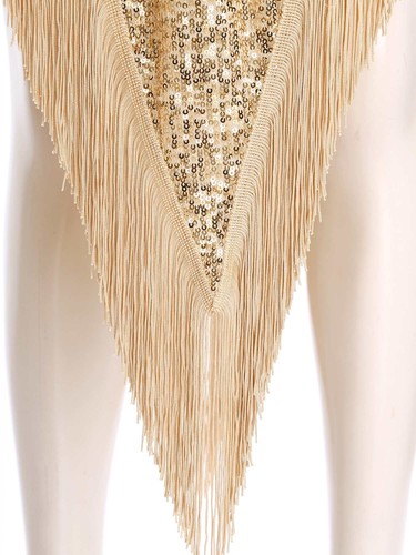 Damen-Tanzkleidung verstellbare Träger Kleid funkelnder Rock Tanz Clubwear Ballsaal - Bild 46 von 72