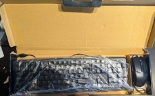 Wired USB Keyboard  Mouse Unmarked