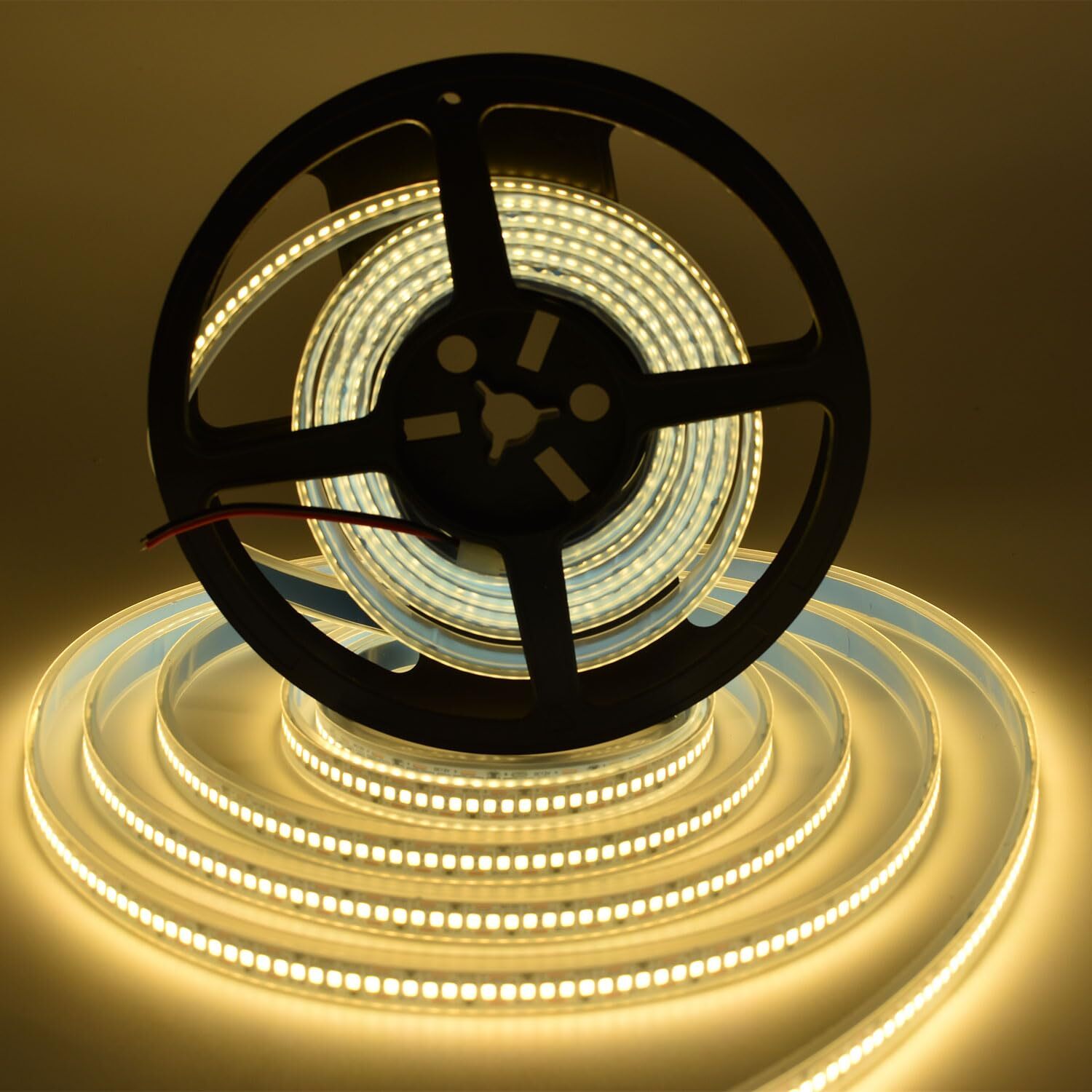 LED Strip Lights SMD 2835 LED Strip Warm White 3000K DC12V 1200LEDs 16.4Ft 26...-image