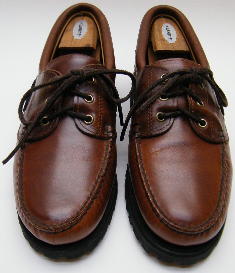 MEN Sebago Gibraltar MOC TOE BOAT LACE 