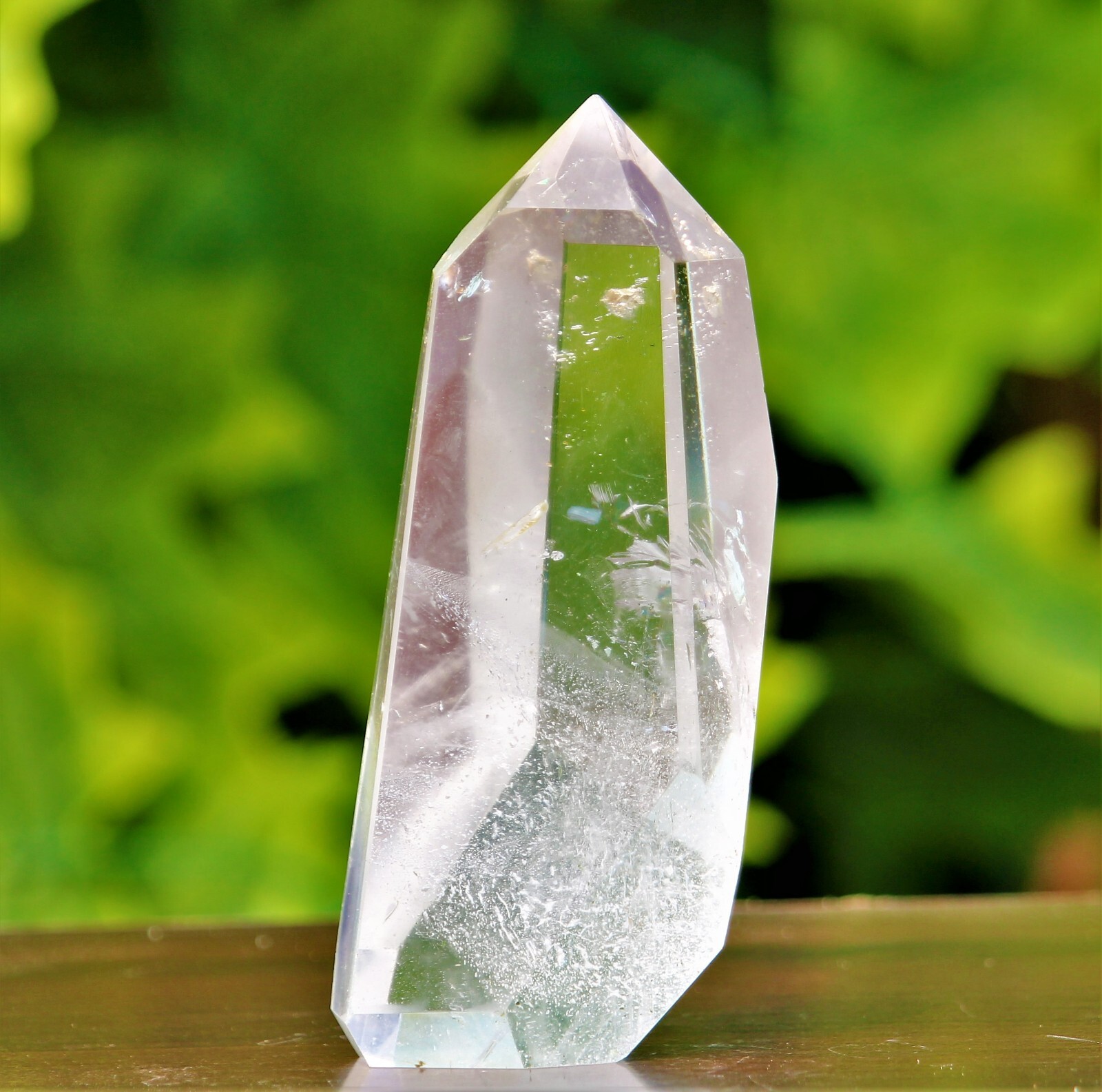120MM Clear Crystal Quartz Healing Energy Charged Stone Gemstone Point